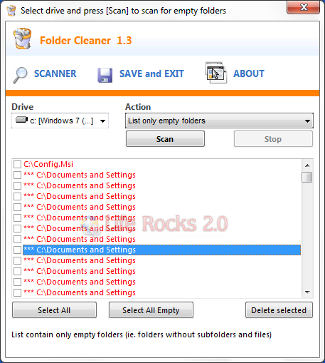 Folder Cleaner