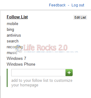Follow List