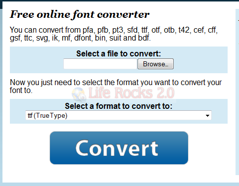 Font Converter