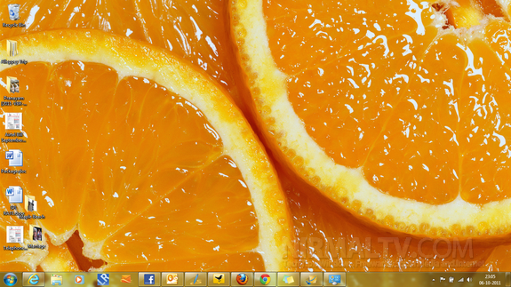 Fresh fruits theme