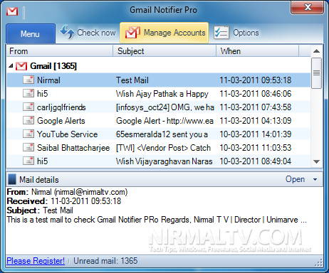 Gmail Notifier