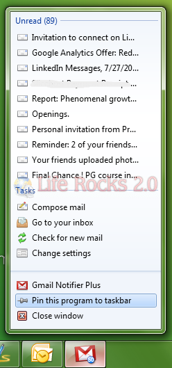 Gmail Notifier plus