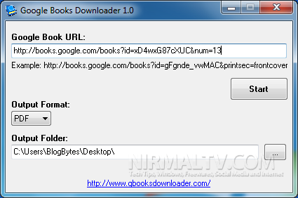 Google Books Downloader