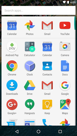 Google launcher