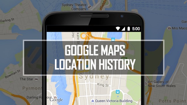 Google Maps location tracking 