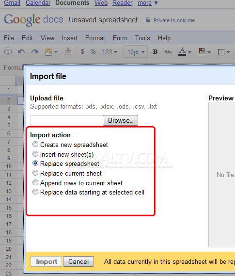 Google Docs Importer