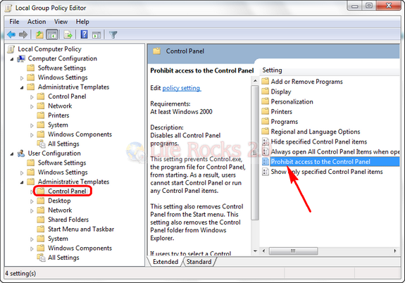 Group Policy Editor