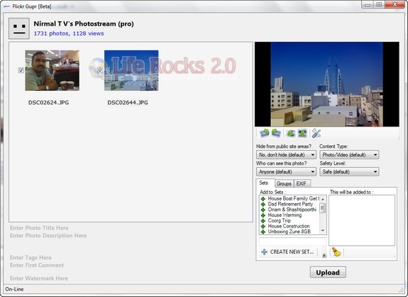 Gupr Flickr Uploader