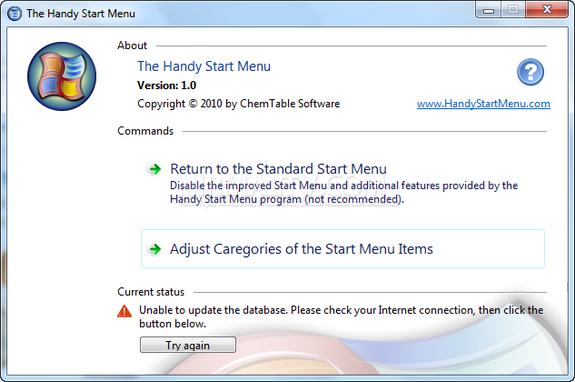 Handy Start Menu