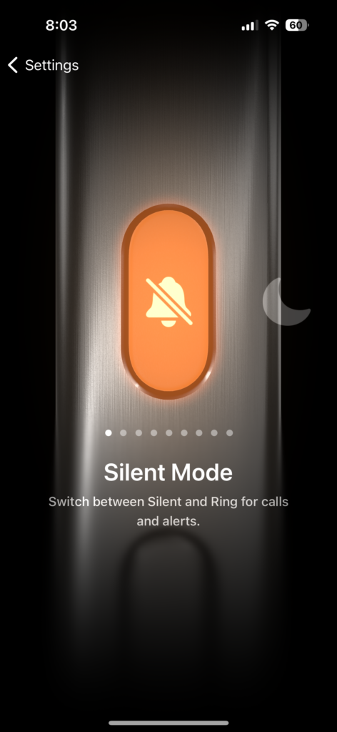 Configure Action Button on iPhone 15 Pro