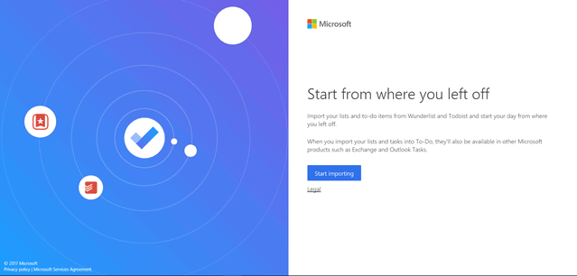 Import to microsoft To-Do