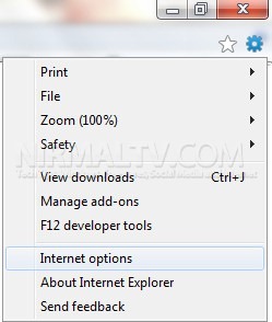 Internet Options
