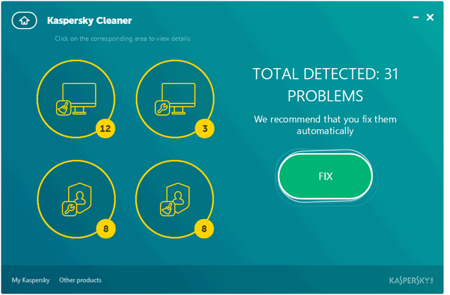 Kaspersky cleaner