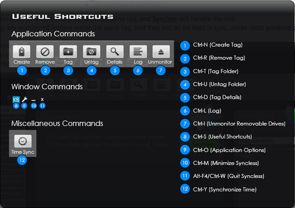 Keyboard shortcuts