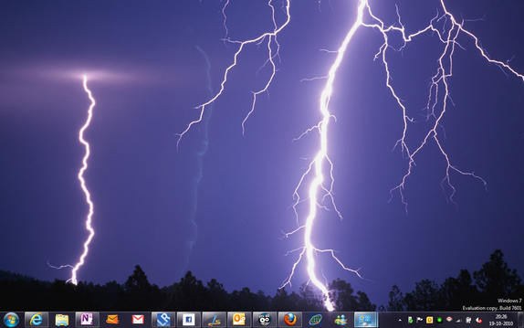 Lightening theme