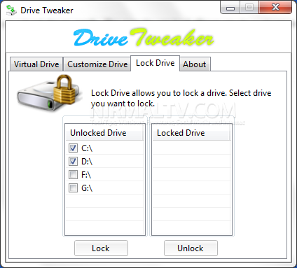 Lock Drive