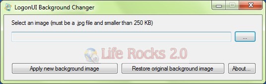 Logon Background Changer