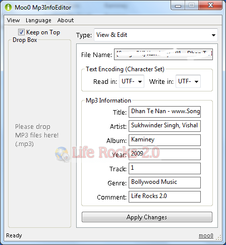 MP3InfoEditor