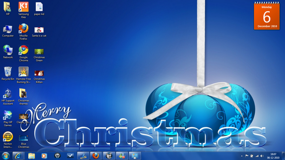 Sfondi Natalizi Windows 7.Download Christmas Themes For Windows 7
