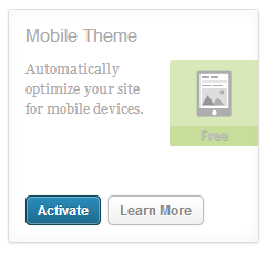 Mobile theme