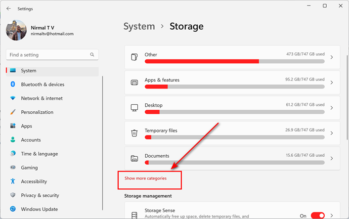 What is Reserved Storage in Windows 11