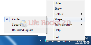 Mouseshade options