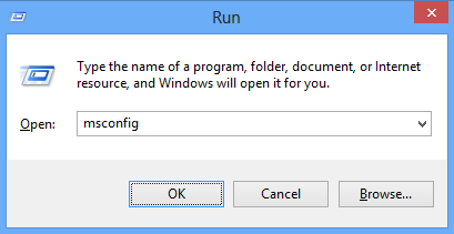 Msconfig