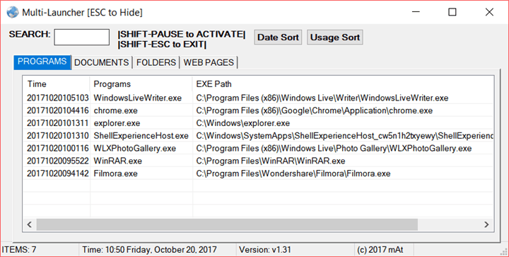 Multi launcher