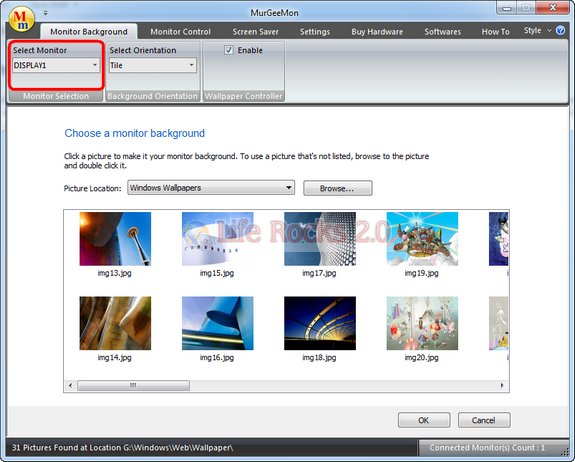 MurgeeMon Settings