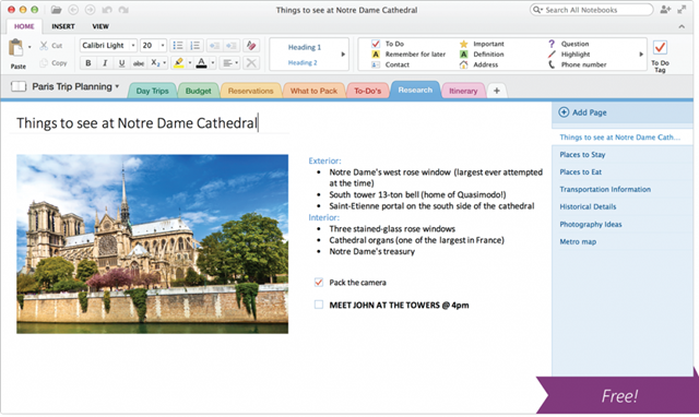 OneNote for Mac