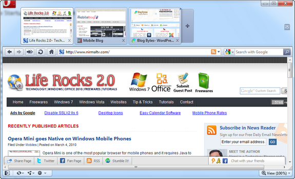 Opera 10.5 USB