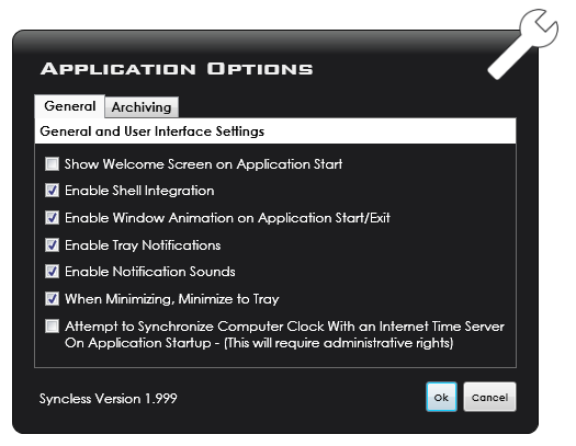 Options Syncless