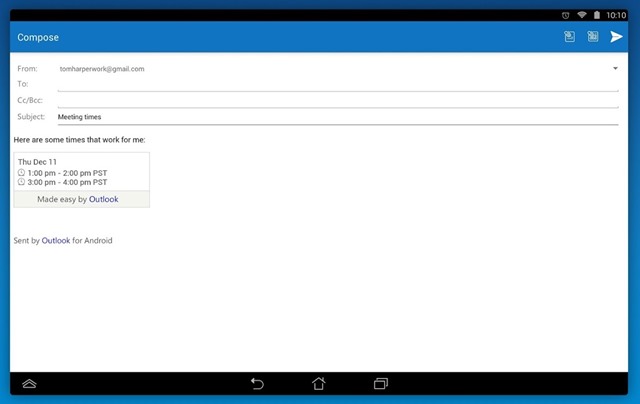 Outlook for aNdroid1