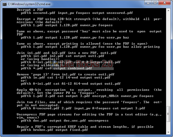PDF tool kit
