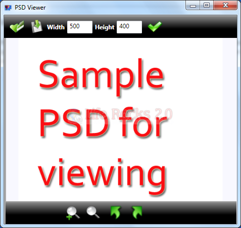 PSD Viewer