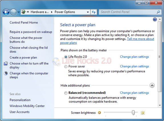 Power Plan Created