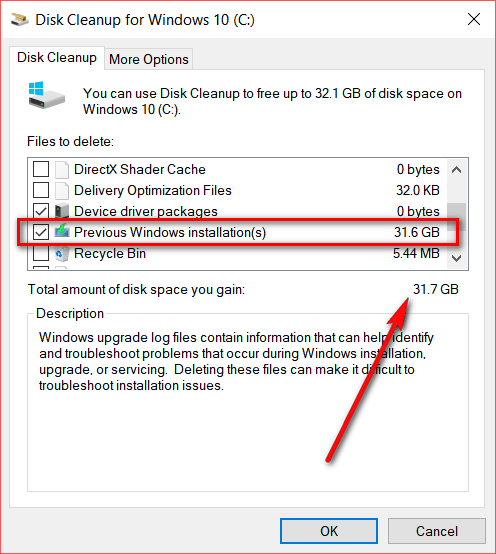 Previous version of Windows_1