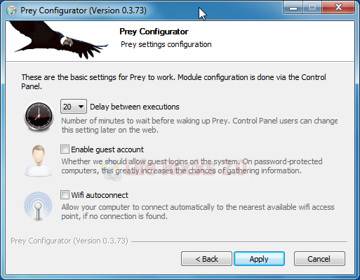 Prey Configurator
