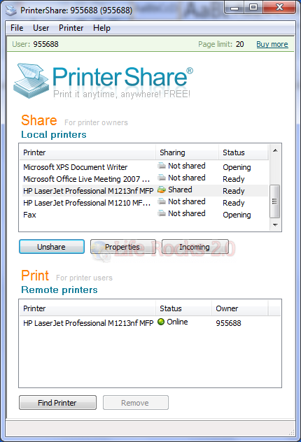 Printer Share