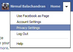 Privacy settings