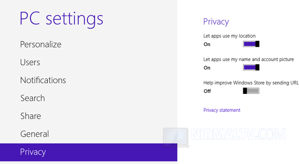 Privacy