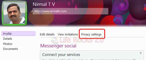 Privacy Settings