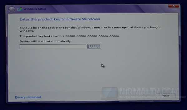 Product key