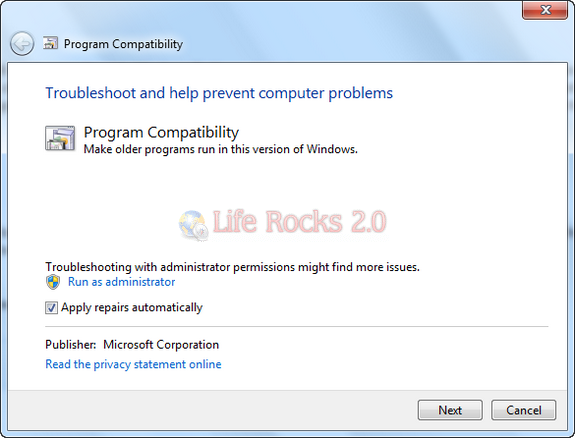 Program compatibility