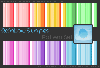 Rainbow_Stripes_Pattern_by_Lady_Himiko