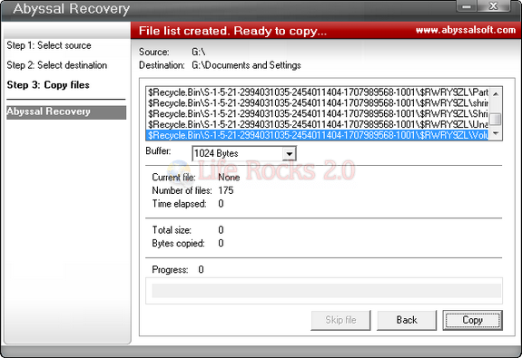 Recover Files