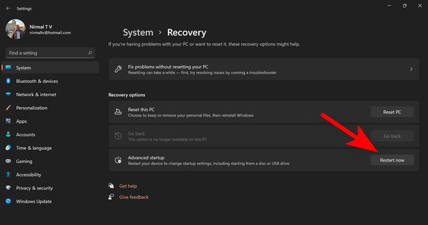  Enable Safe Mode in Windows 11