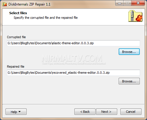 Repair Zip Archive