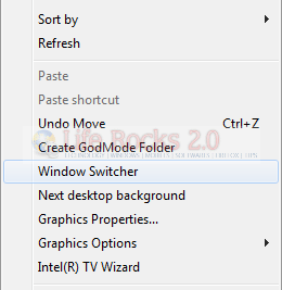 Right Click Options
