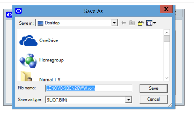 Save bIOS